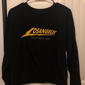 Black Brandy Melville “Los Angeles” long sleeve